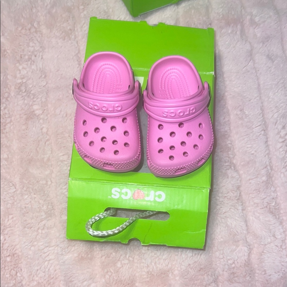CROCS Kids Sandals - Bright Pink